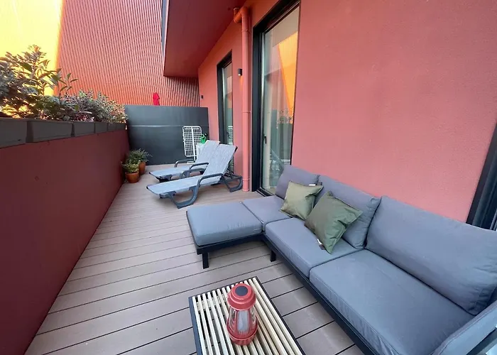 公寓 New Cozy Oasis In The Center Terrace And Garage 波尔图