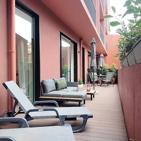 New Cozy Oasis In The Center Terrace And Garage Daire *